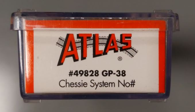 Atlas 49828 N Scale Chessie System GP-38 Diesel Locomotive LN/Box