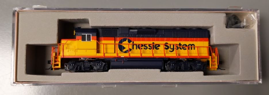 Atlas 49828 N Scale Chessie System GP-38 Diesel Locomotive LN/Box