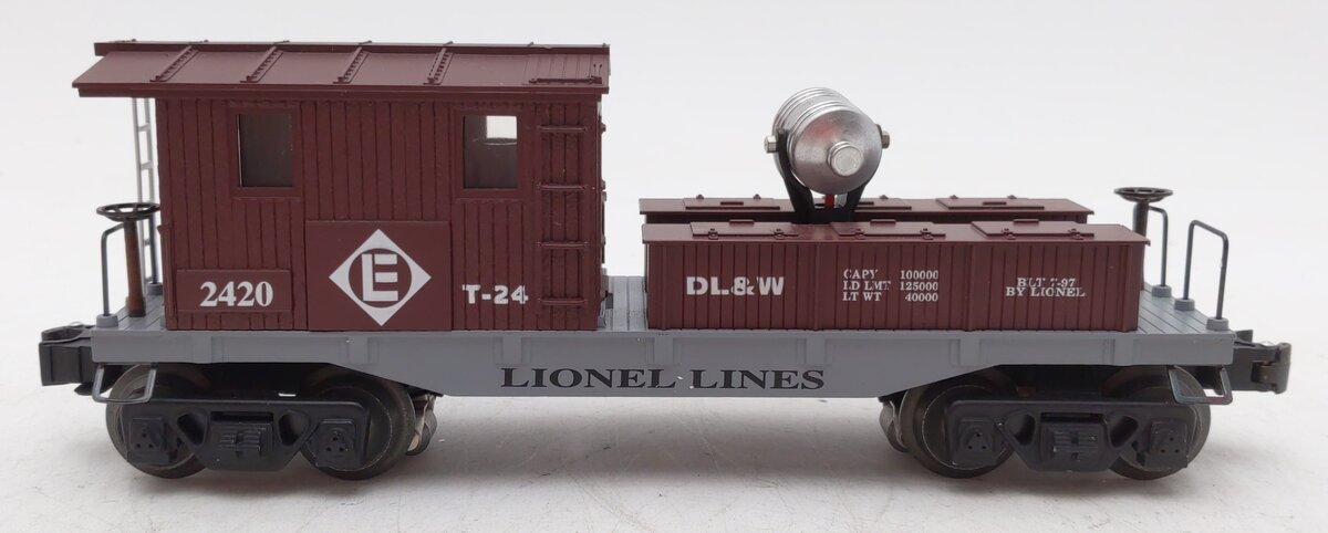 Lionel 6-19737 O Gauge Lackawanna Searchlight Caboose #2420 LN/Box