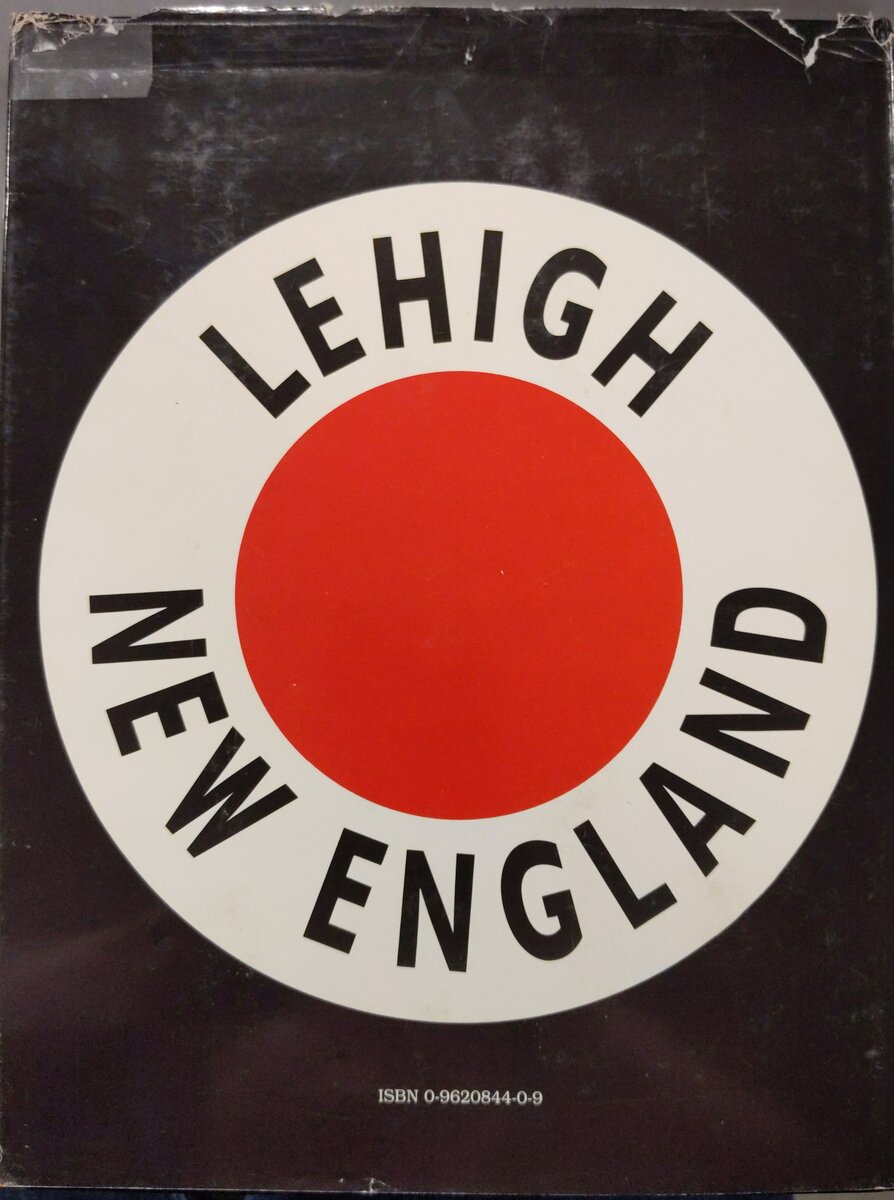 Lehigh and New England Railroad Hardcover Book By Douglas Lilly