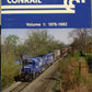 Conrail Volume 1: 1976-1982 Hardcover Book By Scott Hartley VG