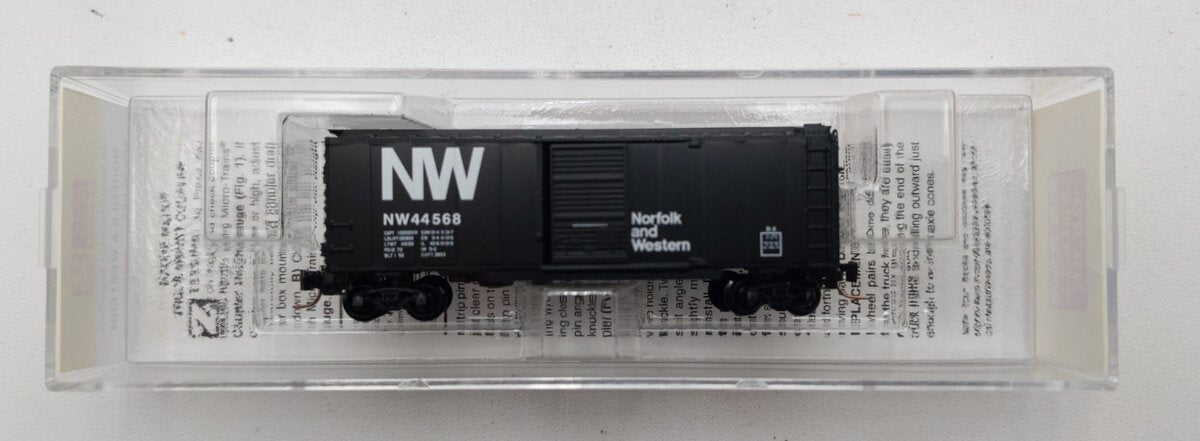 MicroTrains 50000067 Z Norfolk & Western 40’ Standard Boxcar #44568