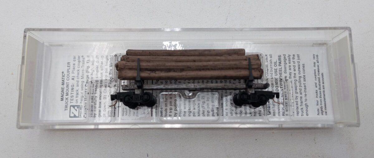 Micro-Trains 53800180 Z 40' Modern Log Car with Load #16