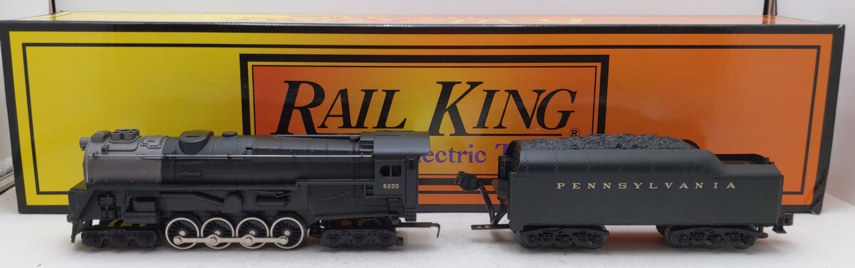 MTH 30-1149-1 O Gauge PRR 6-8-6 S2 Turbine Steam Locomotive & Tender w/PS1 LN/Box
