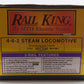 MTH 30-1149-1 O Gauge PRR 6-8-6 S2 Turbine Steam Locomotive & Tender w/PS1 LN/Box