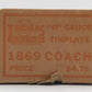 Thomas Industries 1869 Vintage O Pioneer Combine Car VG/Box