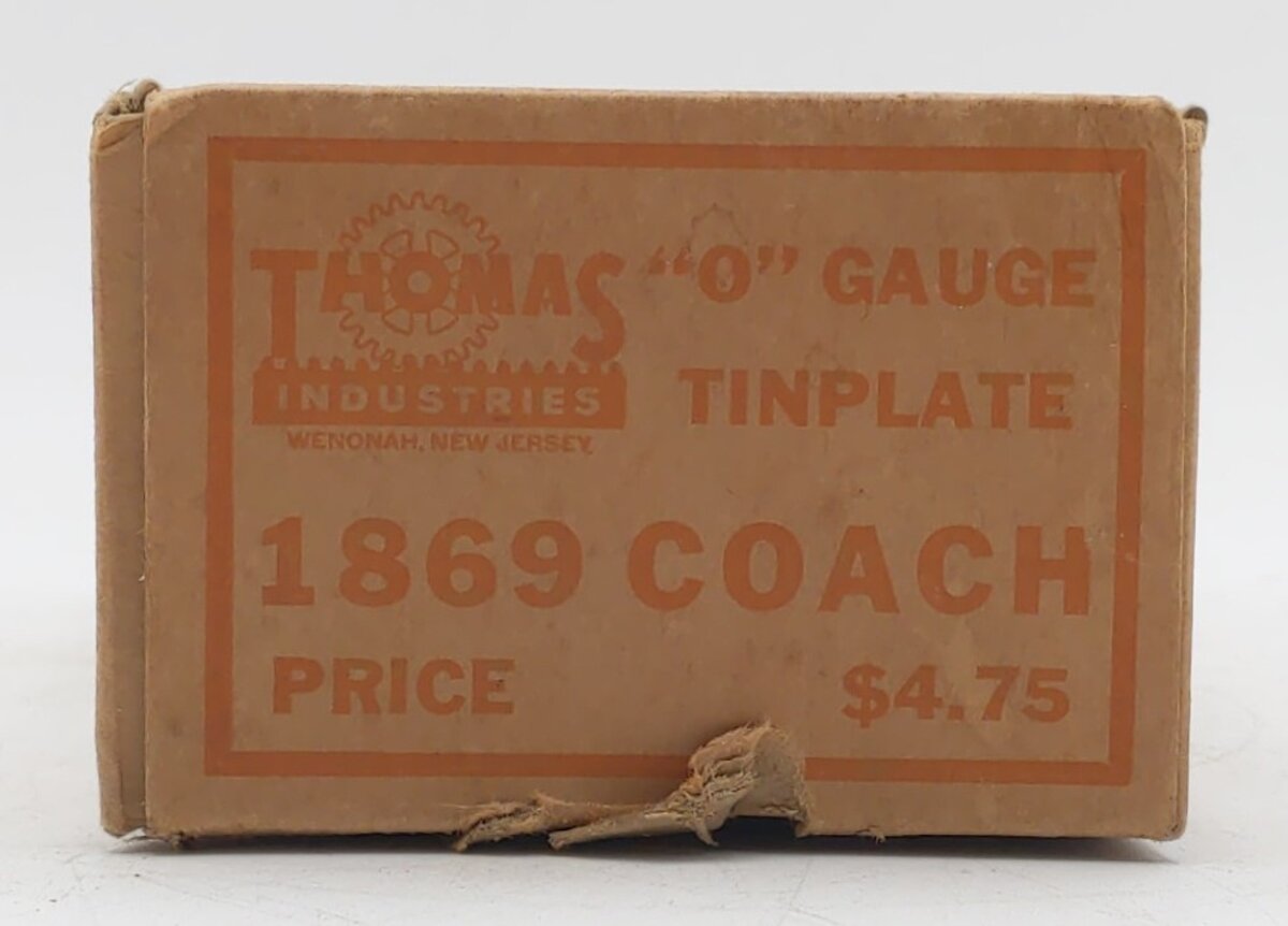 Thomas Industries 1869 Vintage O Pioneer Combine Car VG/Box