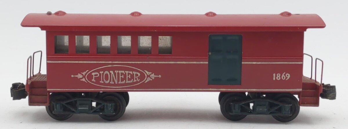 Thomas Industries 1869 Vintage O Pioneer Combine Car VG/Box