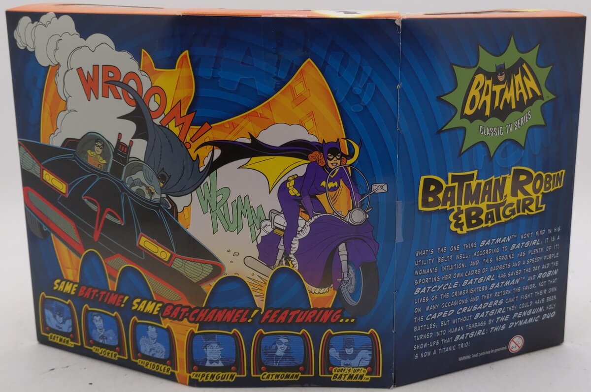 Mattel CKK29 Batman 1966 Classic TV Series Action Figures MT/Box