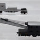 Bachmann 46698 N Painted & Unlettered 250-Ton Operating Crane & Boom Car