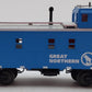 MTH 20-91016 O Gauge Great Northern Steel Caboose #X-222 NIB