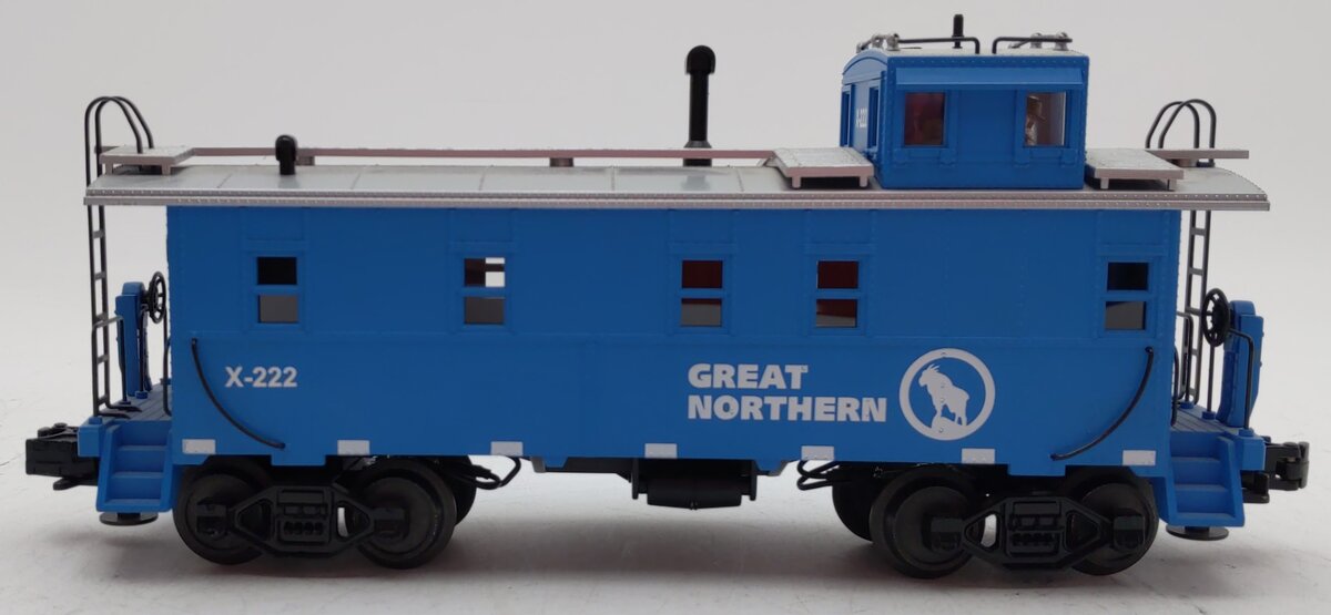 MTH 20-91016 O Gauge Great Northern Steel Caboose #X-222 NIB
