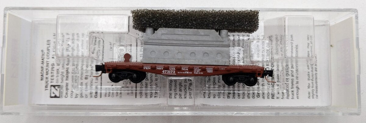 Micro Trains 52500172 Z Pennsylvania 40' Flat Car with Load #473173