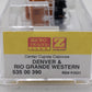 Micro-Trains 53500390 Z Denver & Rio Grande Western Center Cupola Caboose #01521