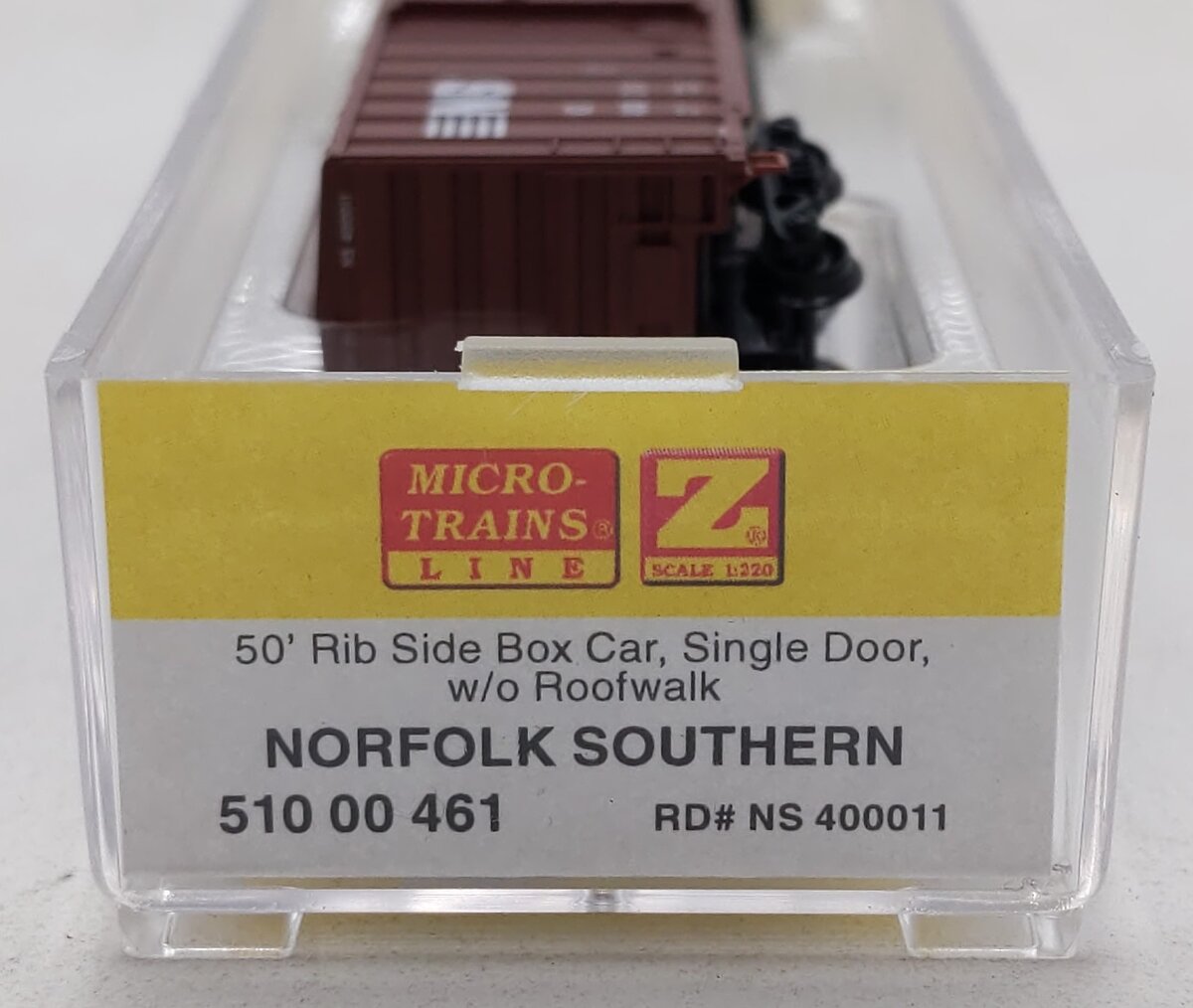 Micro-Trains 51000461 Z NS 50' Rib Side Single Door Box Car #400011