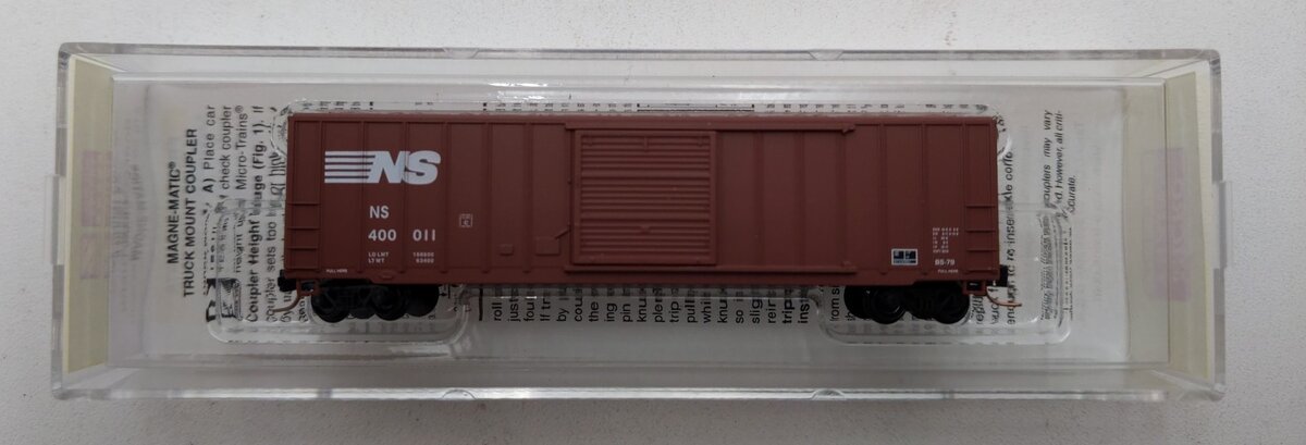 Micro-Trains 51000461 Z NS 50' Rib Side Single Door Box Car #400011