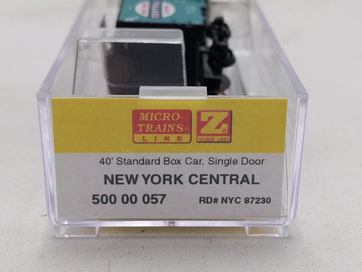 Micro Trains 50000057 Z New York Central 40' Standard Boxcar #87230