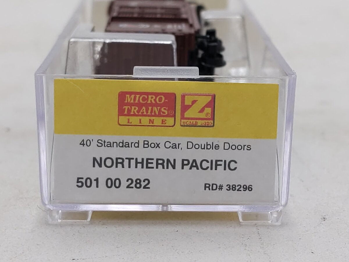 Micro Trains 50100282 Z Northern Pacific 40’ Standard Box Cars #38296