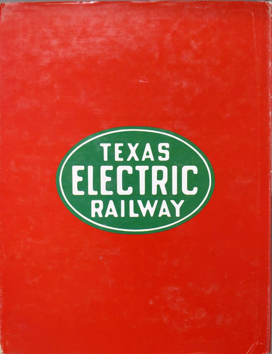 Texas Electric Railway Hardcover Book By Johnnie Myers VG