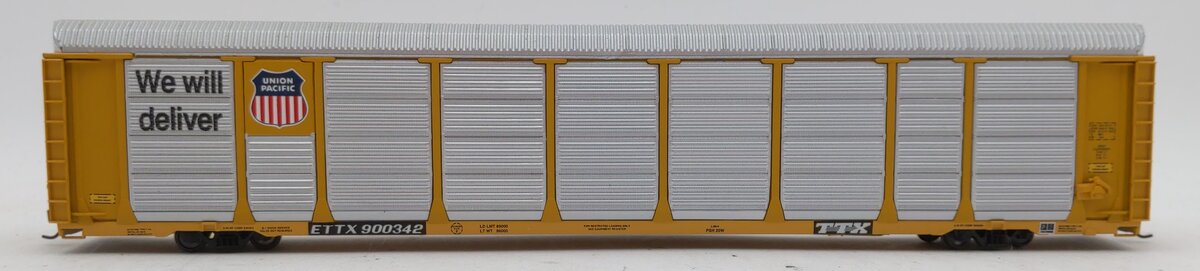 Walthers 932-4860 HO Union Pacific/TTX 89' Thrall Tri-Level Auto Carrier #900342