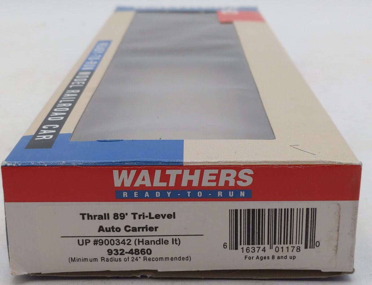 Walthers 932-4860 HO Union Pacific/TTX 89' Thrall Tri-Level Auto Carrier #900342