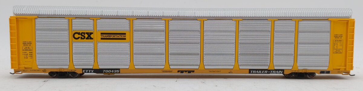 Walthers 932-4881 HO Scale CSX Thrall 89' Tri-Level Auto Carrier #700435 LN/Box