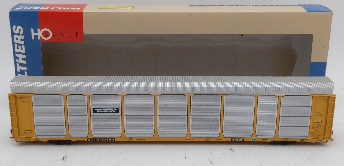 Walthers 932-4859 HO Scale TTX Thrall 89' Tri-Level Auto Carrier #710380 LN/Box