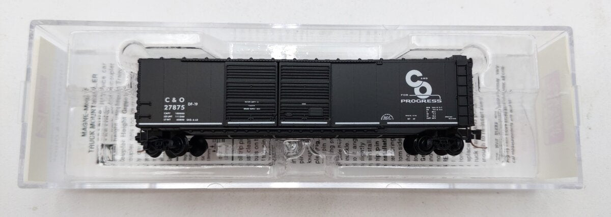 Micro-Trains 50600361 Z C&O 50' Standard Double Door Boxcar #27875