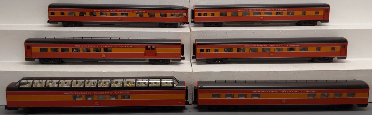 K-Line K-4688E Southern Pacific 6 Car 21
