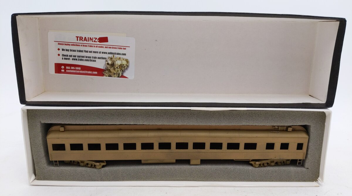 Hallmark Models HO Scale BRASS MKT Solarium Lounge Car EX/Box