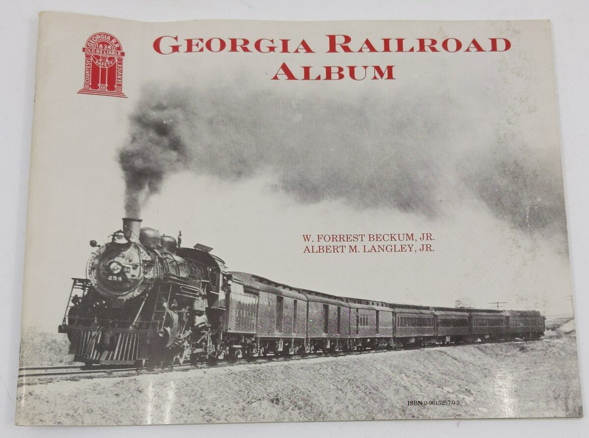 Georgia Railroad album Paperback Book By  W. Forrest Beckum VG