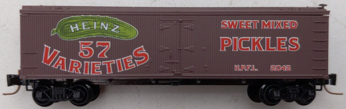 Micro-Trains 51800550 Z Heinz Series #10 40' Wood Sheathed Ice Reefer #2042