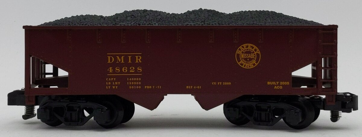 American Flyer 6-48628 S Gauge Duluth, Missabe & Iron Range 2-Bay Hopper #46828 LN/Box