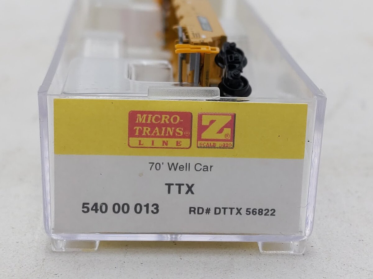 Micro-Trains 54000013 Z DTTX 70' Well Car #56822