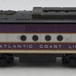 Lionel 6-82303 O Atlantic Coast Line LionChief™ Plus FT Powered Diesel B-Unit