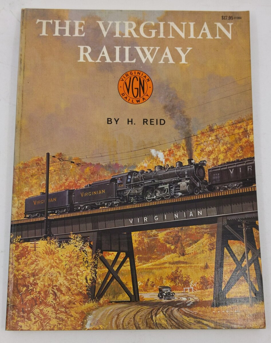 The Virginian Railway Paperback Book By H. Reid VG