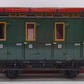 LGB 3050 G Scale European 4-Wheel Illuminated Passenger Car LN/Box