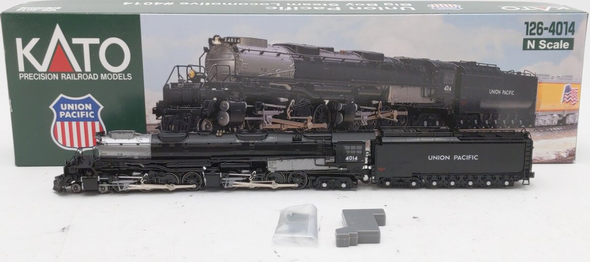 Kato 1264014S N Union Pacific Big Boy Steam Locomotive #4014 w/DCC/Sound