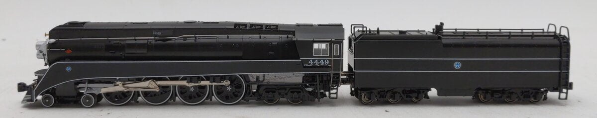 Kato 126-0312 N BNSF Excursion 4-8-4 GS-4 Black #4449