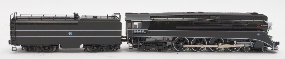 Kato 126-0312 N BNSF Excursion 4-8-4 GS-4 Black #4449