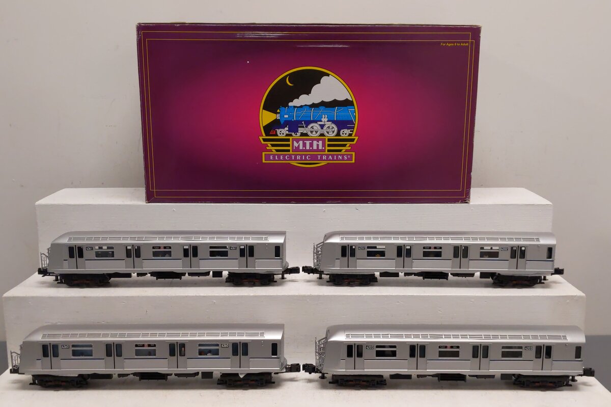MTH 20-2717-1 O Premier R40 Subway Set w/PS2 (Set of 4)