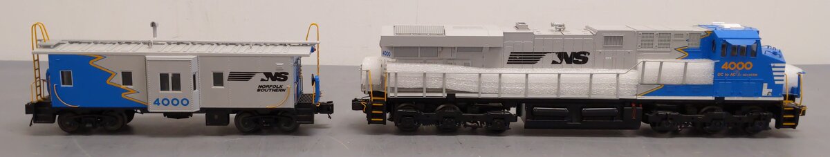 MTH 30-20432-1 NS ES44AC Imperial Diesel Engine & Caboose w/PS 3.0 #4000