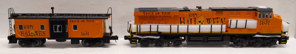 MTH 30-20359-1 Halloween ES44AC Diesel Engine with Caboose PS 3.0 #1631