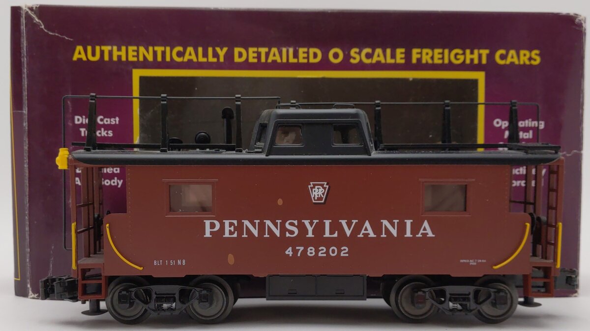 MTH 20-91612 O Pennsylvania N8 Caboose #478202