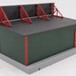 MTH 30-90628 O Assembled Buxum Melons RailKing Road Side Stand