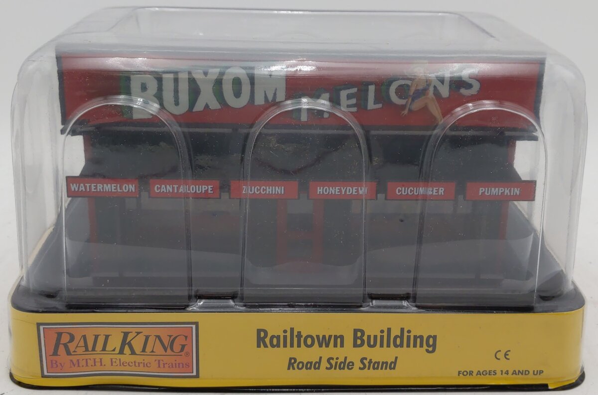 MTH 30-90628 O Assembled Buxum Melons RailKing Road Side Stand