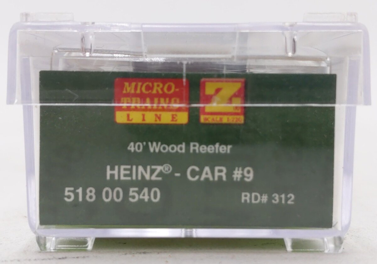 Micro-Trains 51800540 Z Heinz Series #9 40' Wood Sheathed Ice Reefer #312