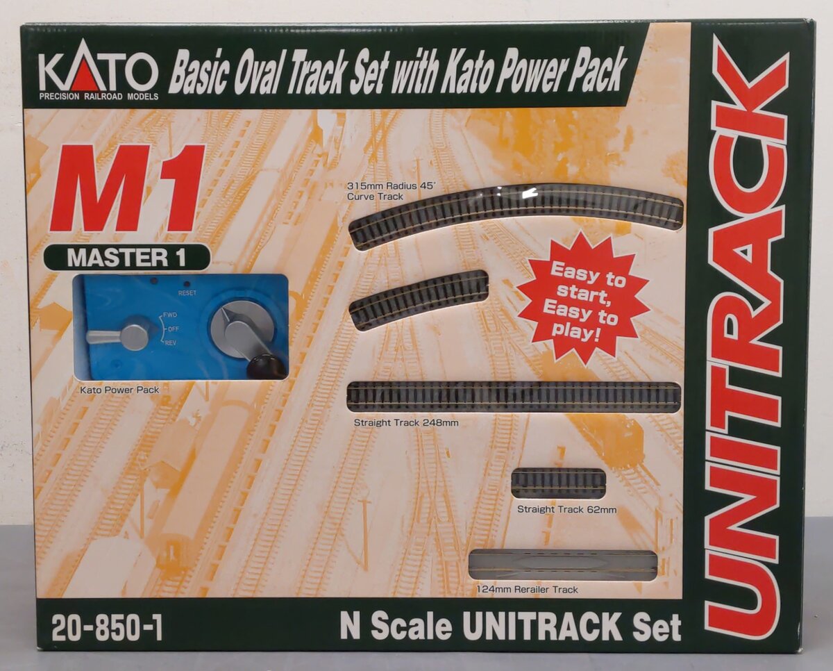 Kato 106-0023 UP GE ES44AC GEVO & Mixed Freight N Gauge Starter Set