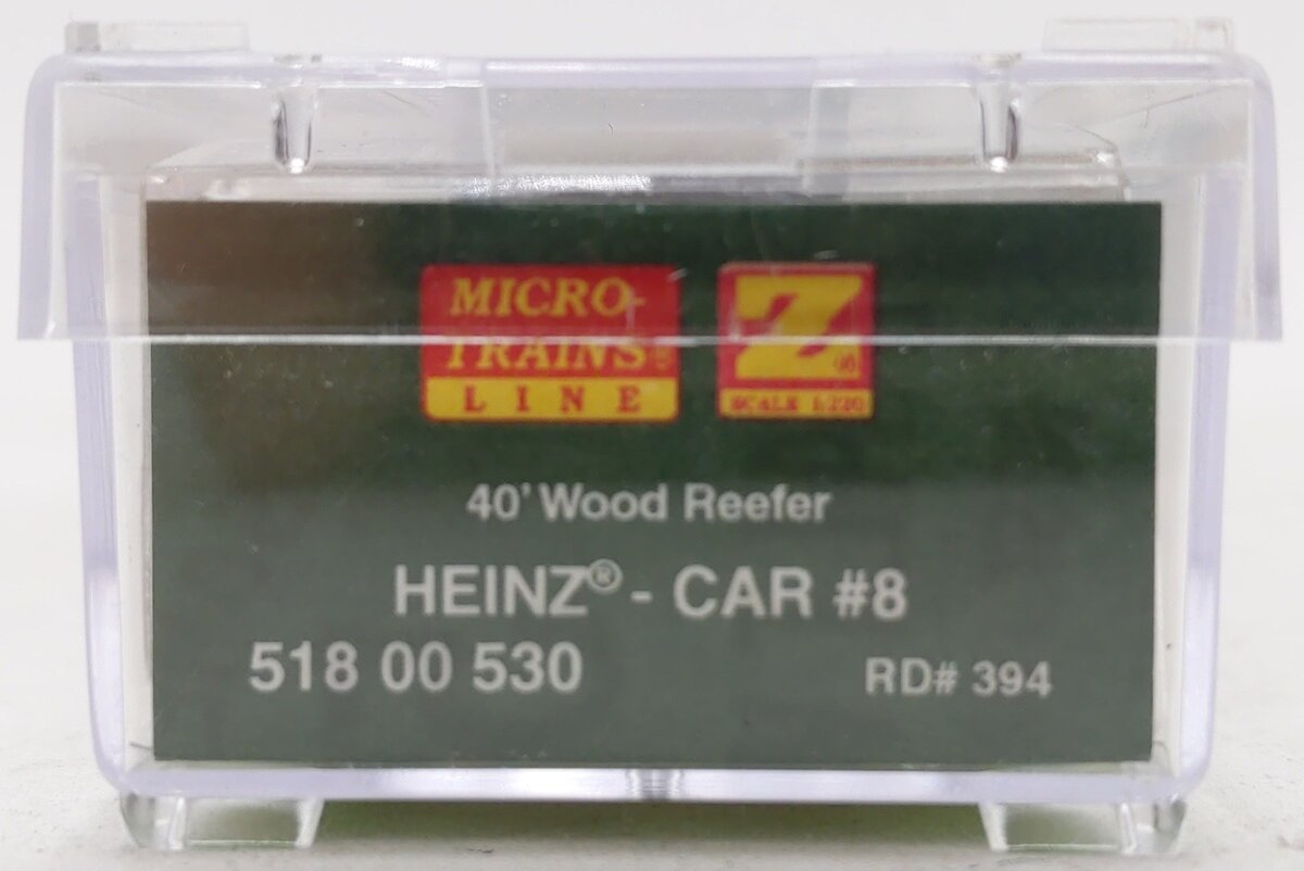 Micro-Trains 51800530 Z Heinz Series #8 40' Wood-Sheathed Ice Reefer #394