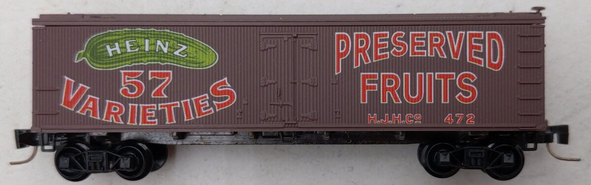 Micro-Trains 51800470 Z Heinz Series #2 40' Wood Sheathed Ice Reefer #472